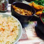 今が旬！桜エビ炊き込み御飯&カキフライ