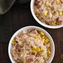 マイナビニュースでの連載更新しました♪炊飯器で作る! - 簡単「スパムとトウモロコシのバター醤油炊き込みごはん」