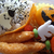 ハロウィン　キャラ弁　2009　チーズと海苔でおばけ　みかんでジャック・オー・ランタン