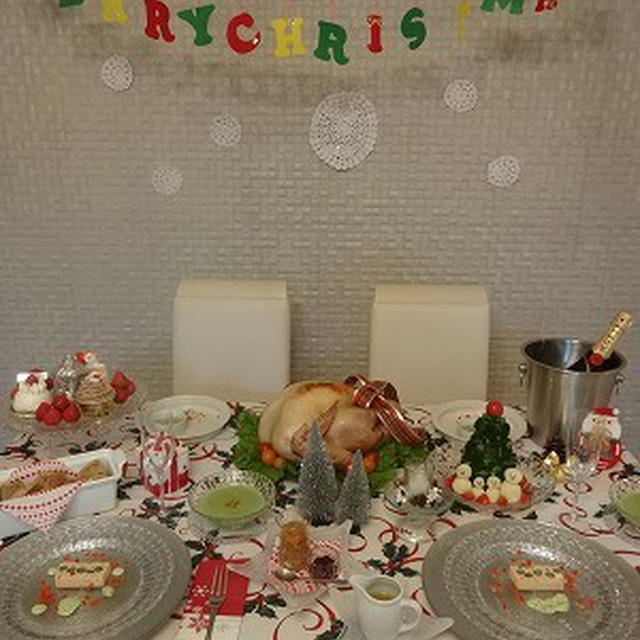 クリスマスメニュー＆テーブルコーディネート