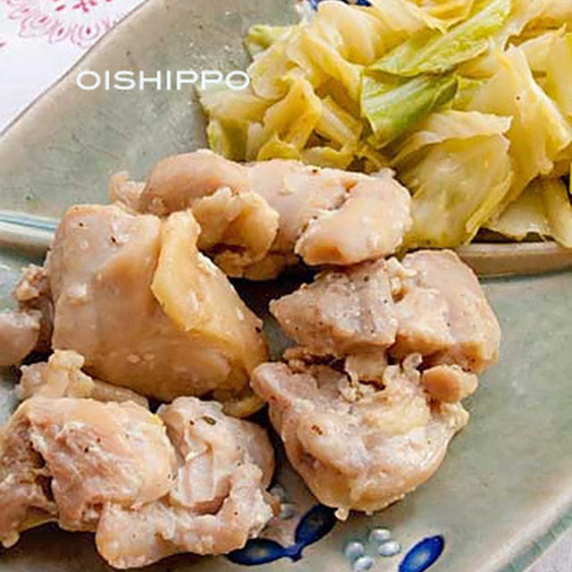 フライパンで蒸すだけ 肉汁じゅわ 塩麹漬け鶏肉キャベツ By おいしっぽさん レシピブログ 料理ブログのレシピ満載