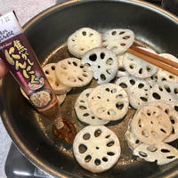 【材料2つ】レンコンのマヨ焦がしニンニク炒め
