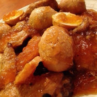 手羽先と卵のお酢煮〜煮こごりゼリーはぷるんぷるん