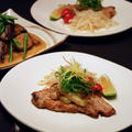 あま～いネギと豚肉のソテー　や　煮もの