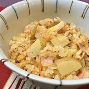 25/06/13　新じゃがとキムチの炊き込みご飯