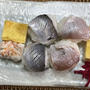 春子鯛と小肌のお寿司