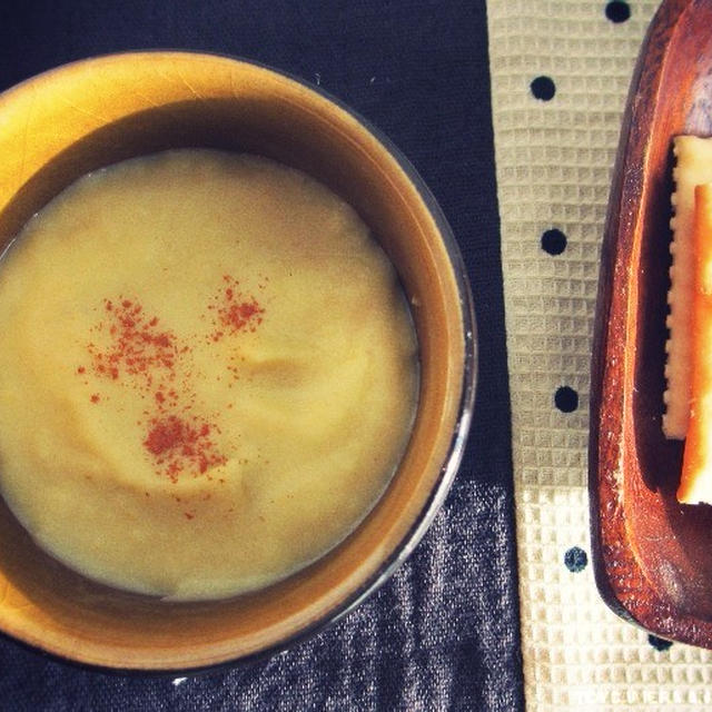 さつまいもととうもろこしのスープ