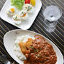 カツカレーとウフマヨ