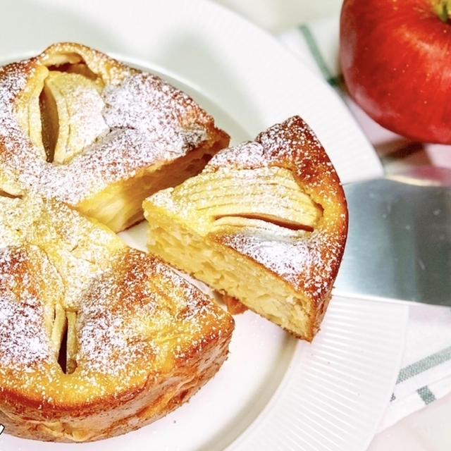 めっちゃ簡単 しっとりジューシーなりんごケーキ の作り方 By てぬキッチンさん レシピブログ 料理ブログのレシピ満載