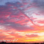 朝焼け～ダブルレインボー～夕焼けのラッキーサイン。。。