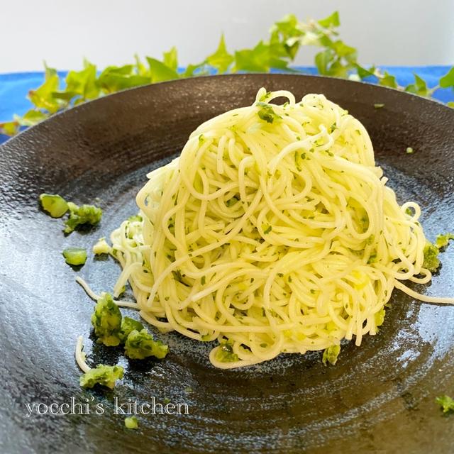 簡単！きゅうりで作るジェノベーゼそうめん！