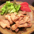冷蔵庫にあったもので晩ご飯　と　西洋カマツカとおおでまりの花♪