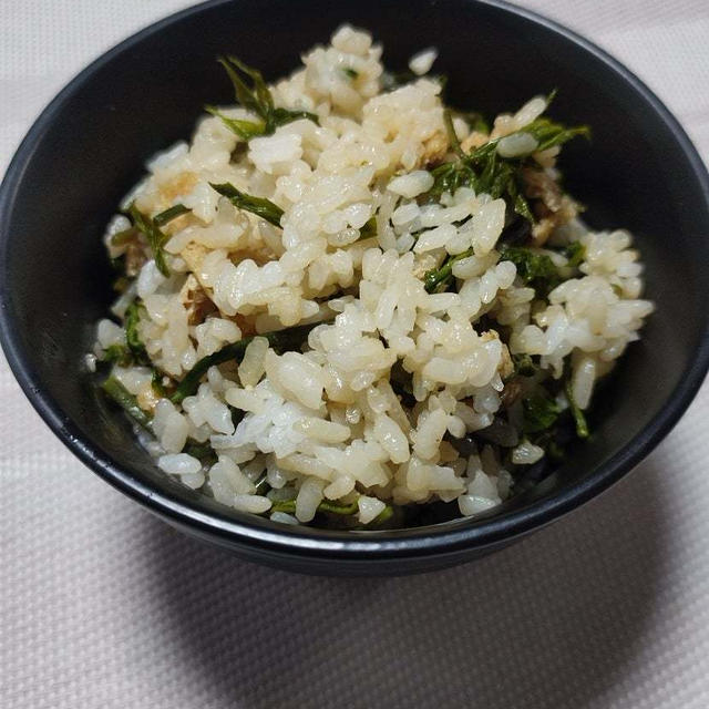 コシアブラの混ぜご飯