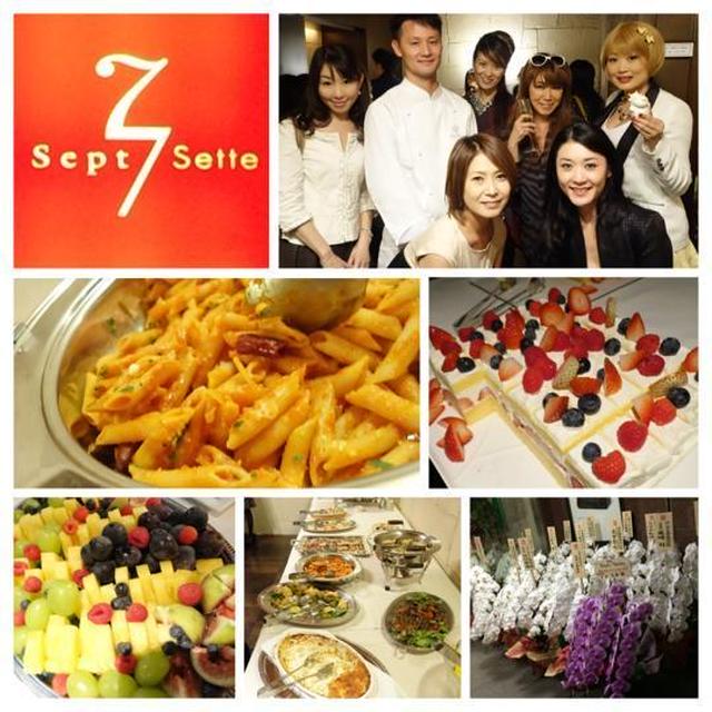 明日★6（木）銀座にOPEN＠「Sept/Sette（セット・セッテ）イタリアンフレンチ
