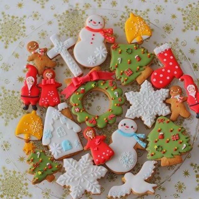 クリスマスアイシングクッキー2013年♪