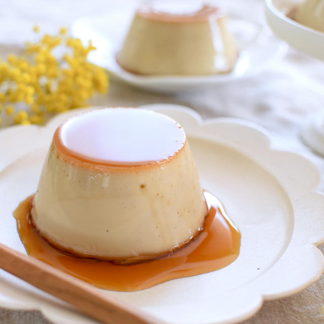 ほうじ茶プリン