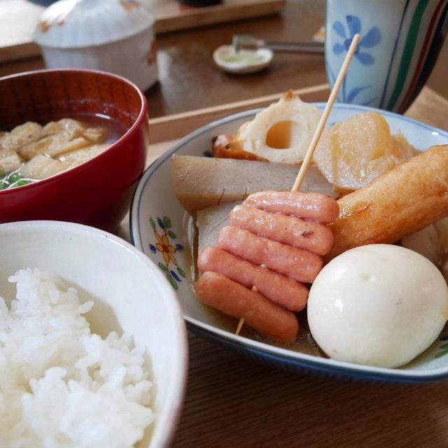 ポークビッツ入りおでん#本日のおうちごはん