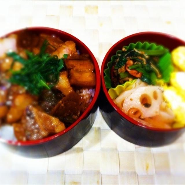 豚の角煮丼