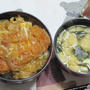 味付けは麺つゆと砂糖だけ　カツ丼