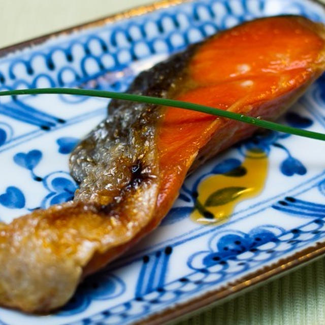 鮭を二日味わう