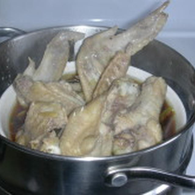中華風料理に手羽先を・・・・でも・・・わしは食べれん！