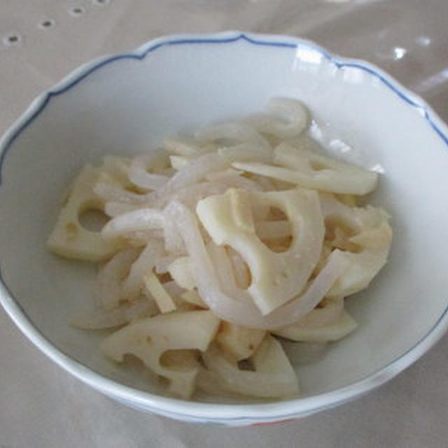 レンコンの酢味噌和え★★★