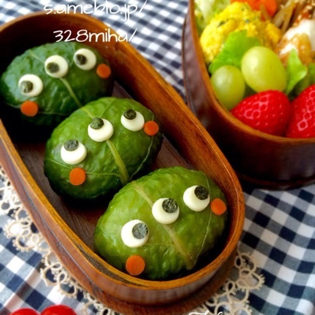 リトルグリーンメンのお弁当♡卒園式