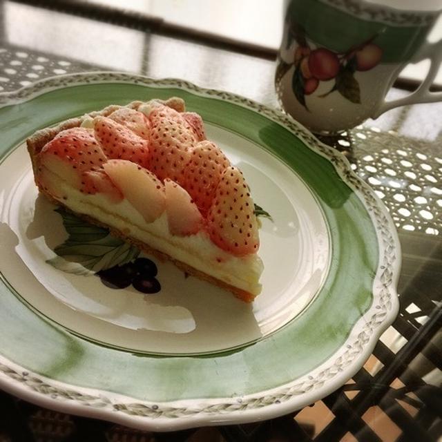 キルフェボンの白イチゴタルト
