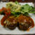 定番「ハンバーグ＆カレーライス」