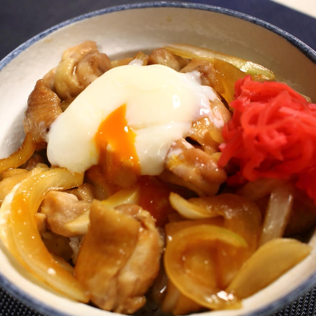 鶏すき丼♪　～電子レンジで超簡単に～