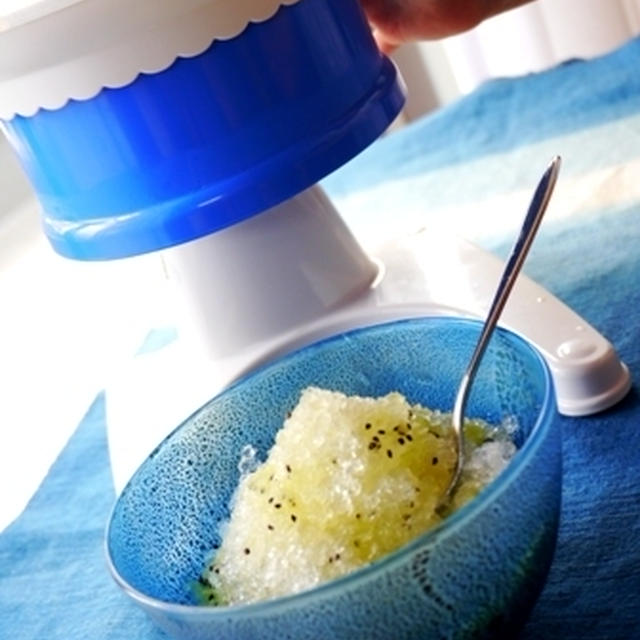手作りシロップでかき氷と入園説明会 By Poncyanさん レシピブログ 料理ブログのレシピ満載