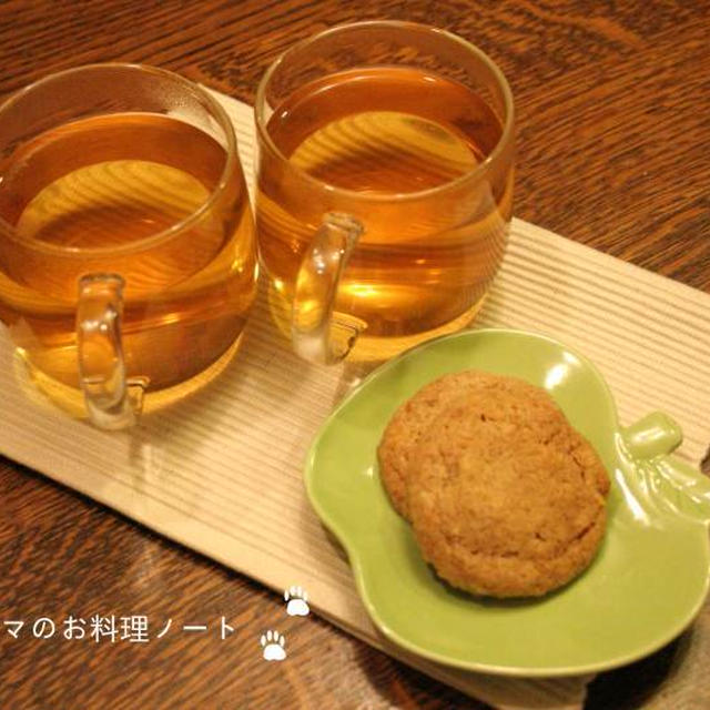 お休み前のティータイム☆ミントティーと甘いもの・・・