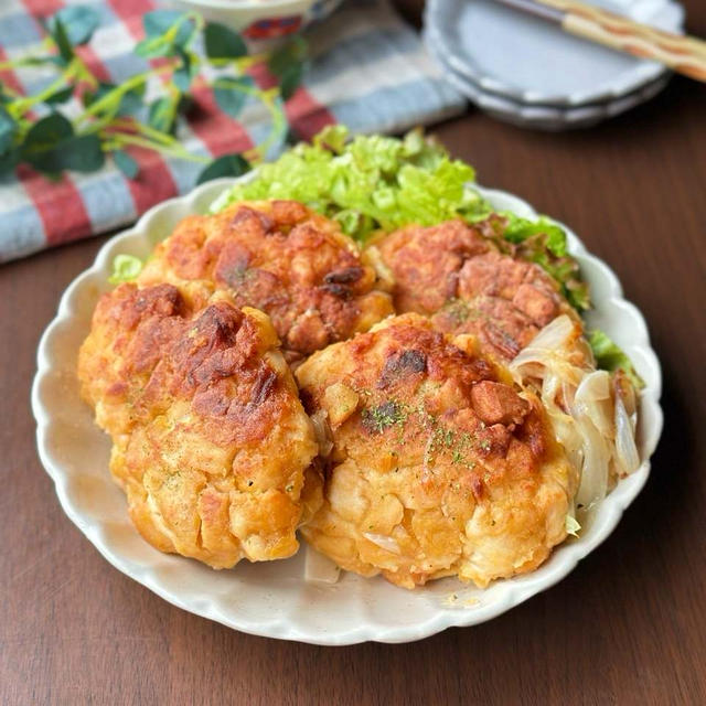 これぞ肉！鶏むね肉と高野豆腐で作るタンドリーチキン唐揚げ