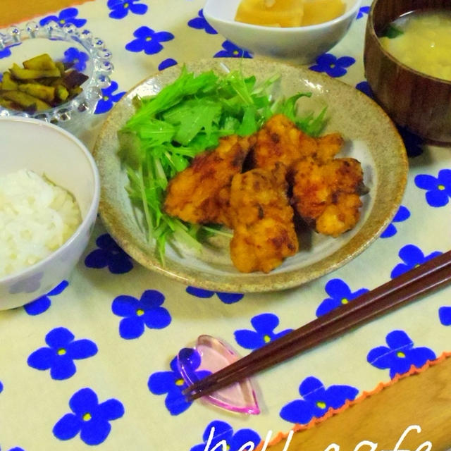 鶏胸肉のふんわりから揚げ