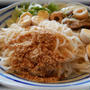 ゴーヤサラダごま半田麺