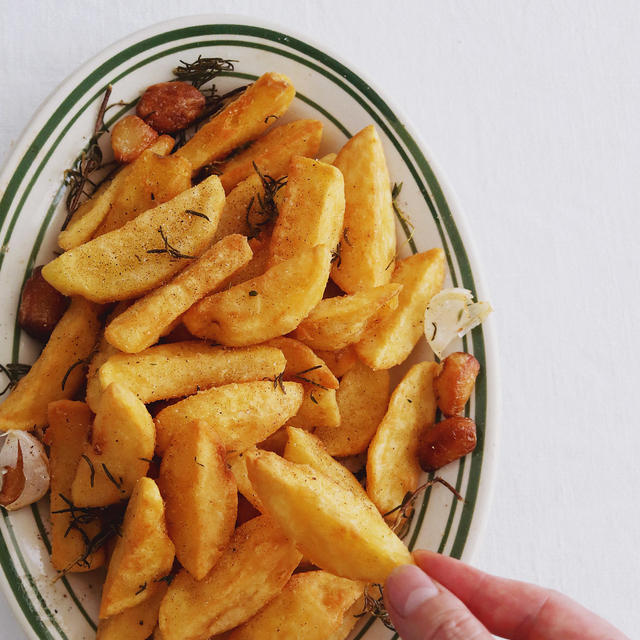 fried potatoes