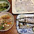 豚汁と秋刀魚の塩焼き。久しぶりのきなこ。