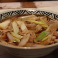 甥なんです／【recipe】豚葱蕎麦