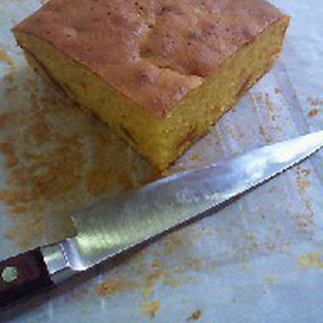 かぼちゃがおいしいと、ケーキもおいしい