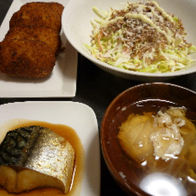サバの煮つけ