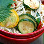 Zucchini and Shiso Pastaズッキーニと大葉のパスタ