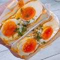【Egg Baby Cafe風】卵黄とろとろのサンドイッチ
