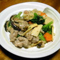 ブロッコリーと鶏肉の炒め物