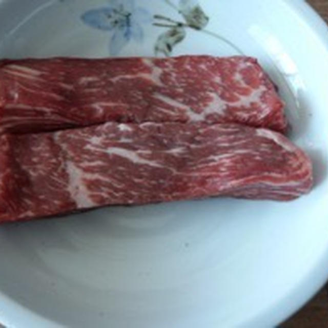 家で霜降り牛肉を作る