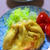 【あひる課長さんのきつね焼こう☆ハムチーズ】