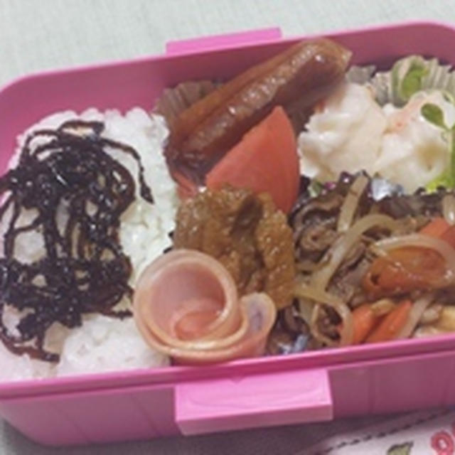 今週のお弁当