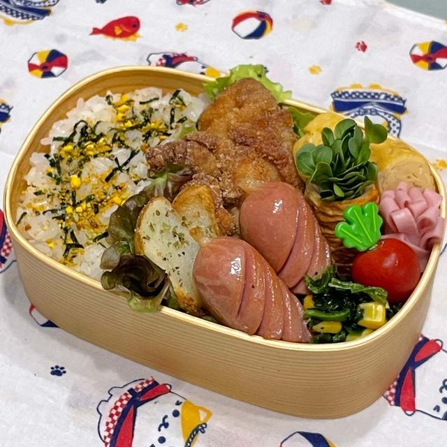 【お弁当】今年度最後。新たな1歩が大きな1歩になったんだな