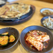 韓国料理店でお友達と再会