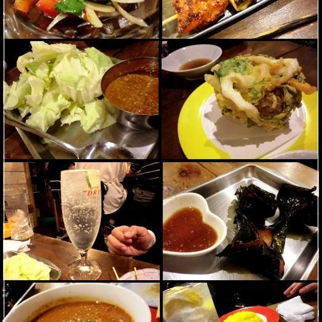 新中野「スパイス居酒屋　やるき」でスパイシーに飲む♪