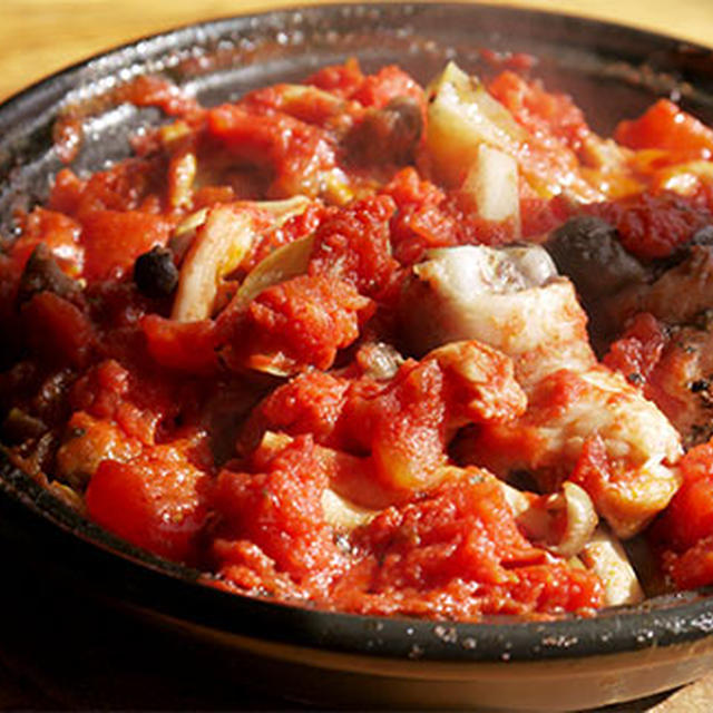 とり肉のトマト煮〜タジン鍋で